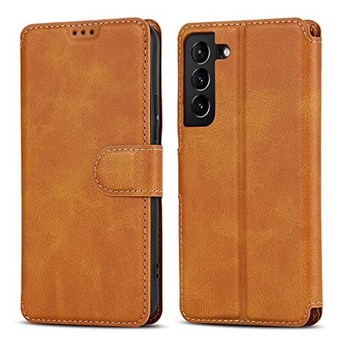 Étui premium Samsung S25 en cuir synthétique supérieur QLTYPRI finition soignée