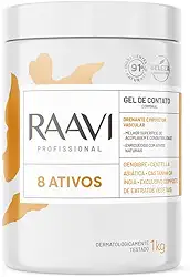 Raavi Gel De Contato 8 Ativos 1Kg