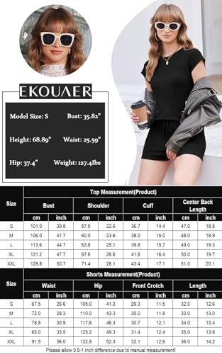 Rompers for Women Casual Cap Sleeve - image 6