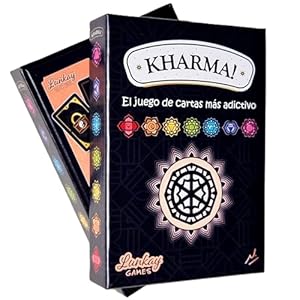 Kharma! – Juego de Cartas FÁCIL y Divertido para Toda la Familia y Amigos – De 2 a 8 Jugadores para NIÑOS y Adultos (2º Edición)