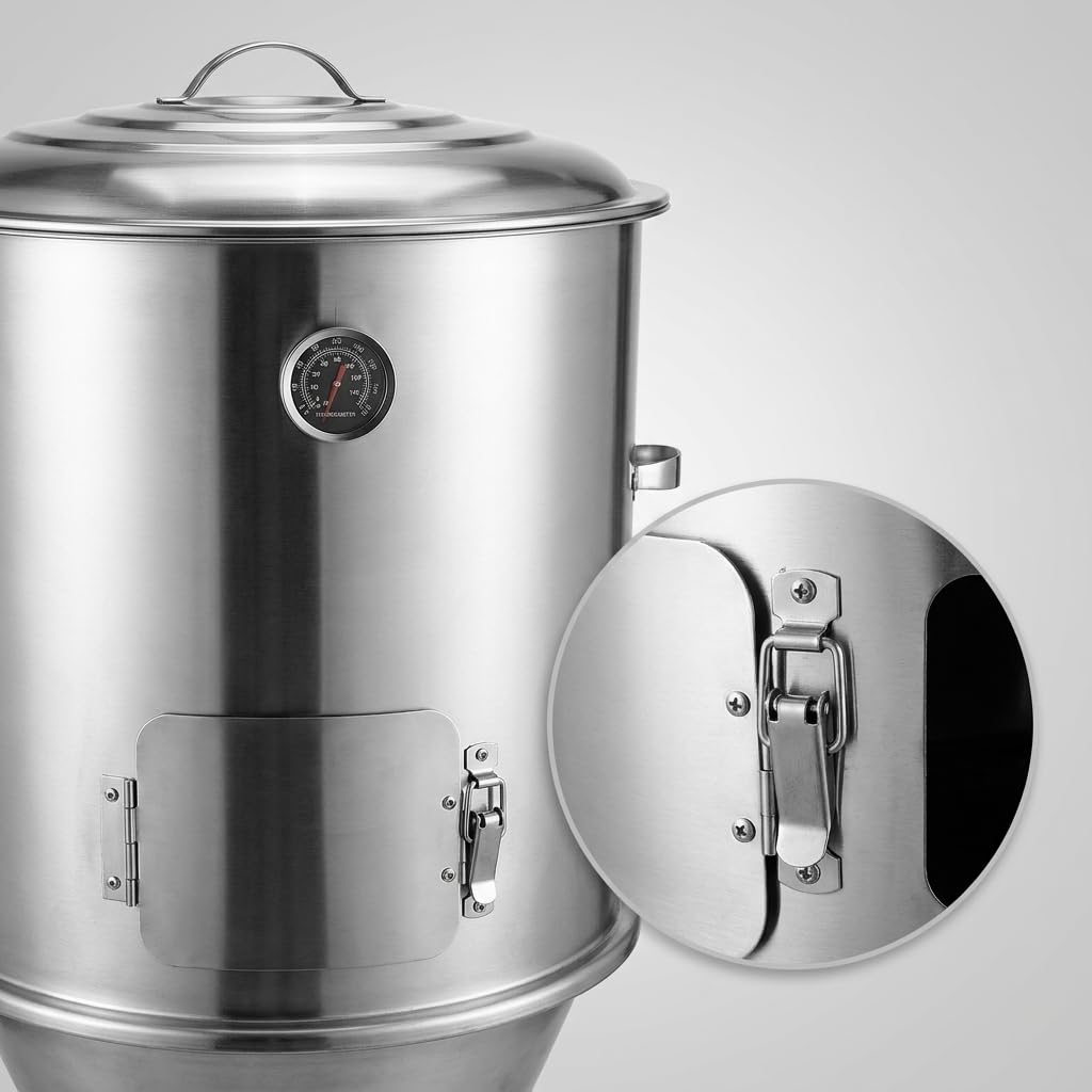 Barbecue a Senza Fumo e Forno per Arrostire - Design Staccabile per Casa e Balcone