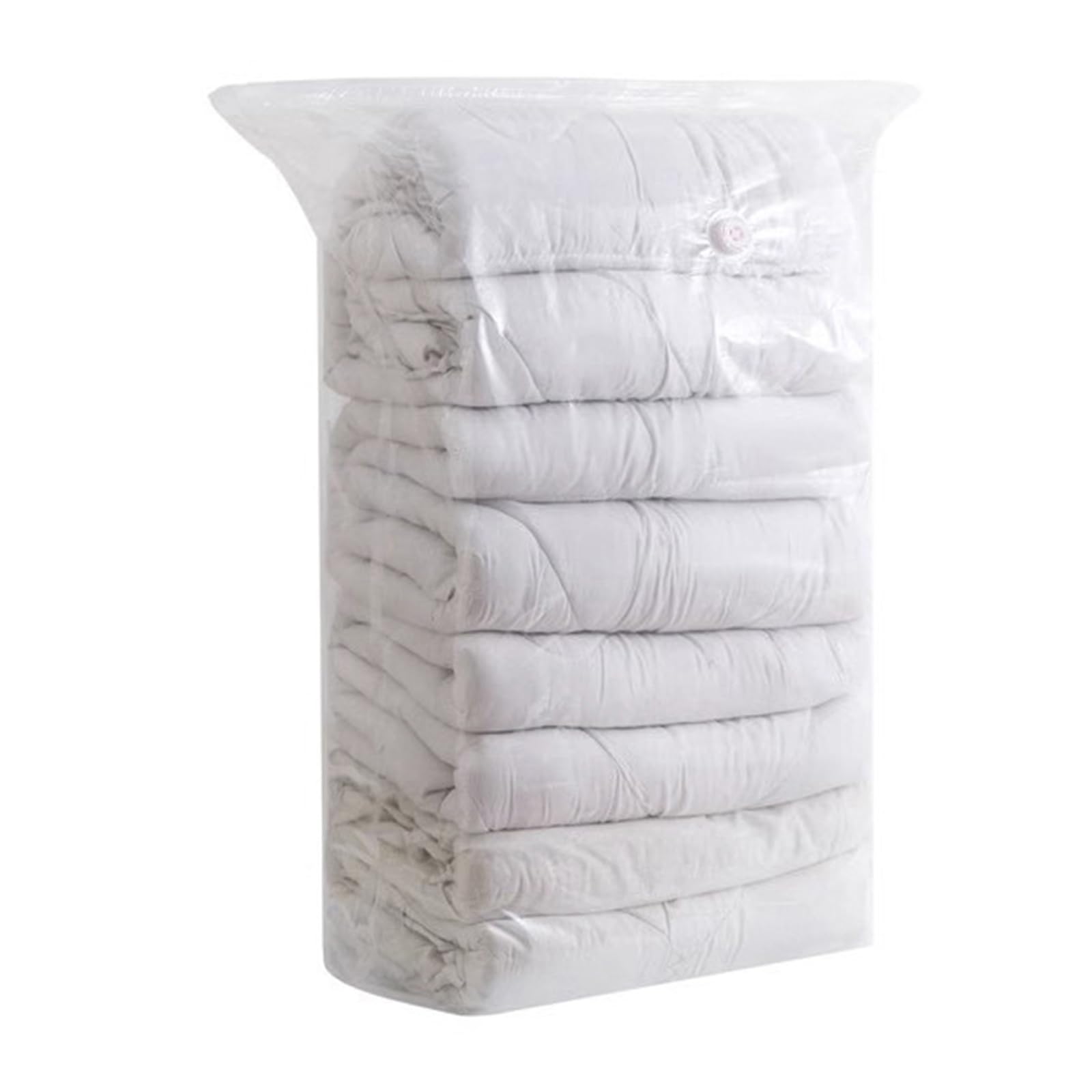 Space Saving Vacuum Frees Storage Bags for Blankets Winter Clothes Thickened PA+PE Materials and Clear Visibility Vacuum Compressions Storage Bags