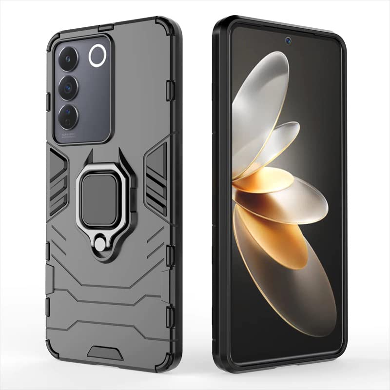 Spazy Case® Vivo Y200e 5G Back Cover | Dual Layer Armor Defender Full Body Protective + PC Hybrid Kickstand Back Case for Vivo Y200e 5G (B0CVNC7VNX) Amazon Price History, Amazon Price Tracker