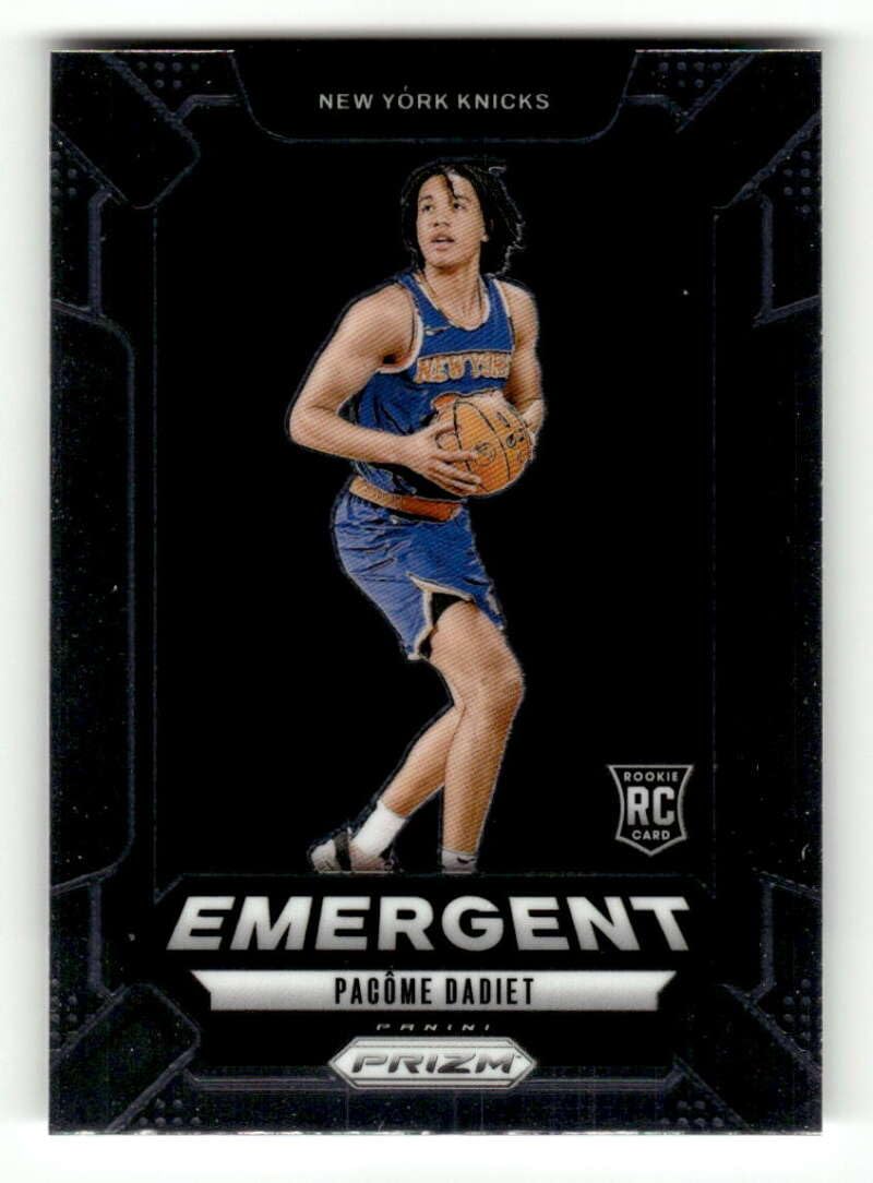 Amazon.com: 2024-25 Panini Prizm Emergent #28 Pacome Dadiet