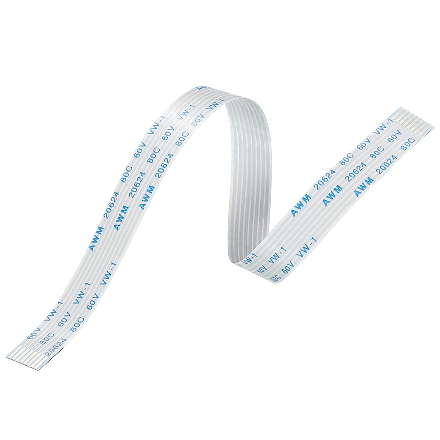 SHIVLAHERI 8 Pin 1mm Pitch FFC Cable (A-Type) 100MM Length Flexible Flex Extension Cable FFC FPC LVDS Ribbon Cable Wire Flat Cable (Pack Of 1) (B0BQ3PKPD3) Amazon Price History, Amazon Price Tracker