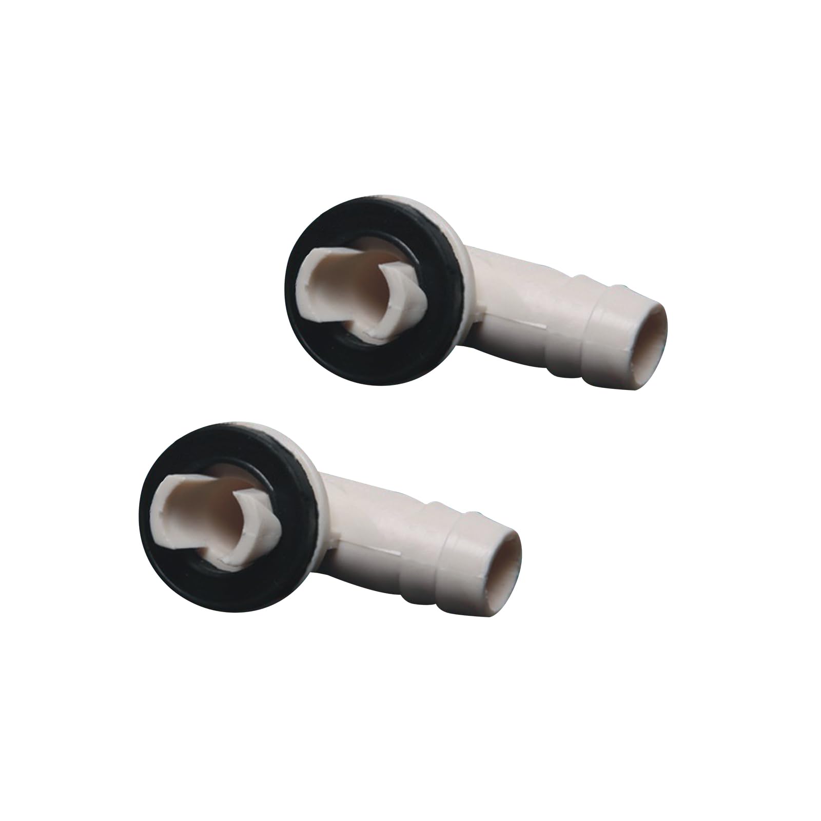 Elnwnnkc E Lnwnnkc 2Pcs Air Conditioner Drain Outlet Connector Xternal Unit Drain Hos Connector Lbow Fitting Asy Installation