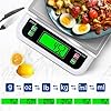 YBVXYV Bilancia da Cucina Professionale 40kg bilancia cucina ad Alta Precisione 1g Bilancia per Alimenti con Display LCD Bilancia Elettronica Funzione Tara Conteggio PCS e 6 Unità
