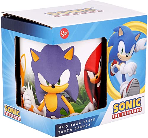Stor TAZA CERAMICA 325 ML EN CAJA REGALO SONIC