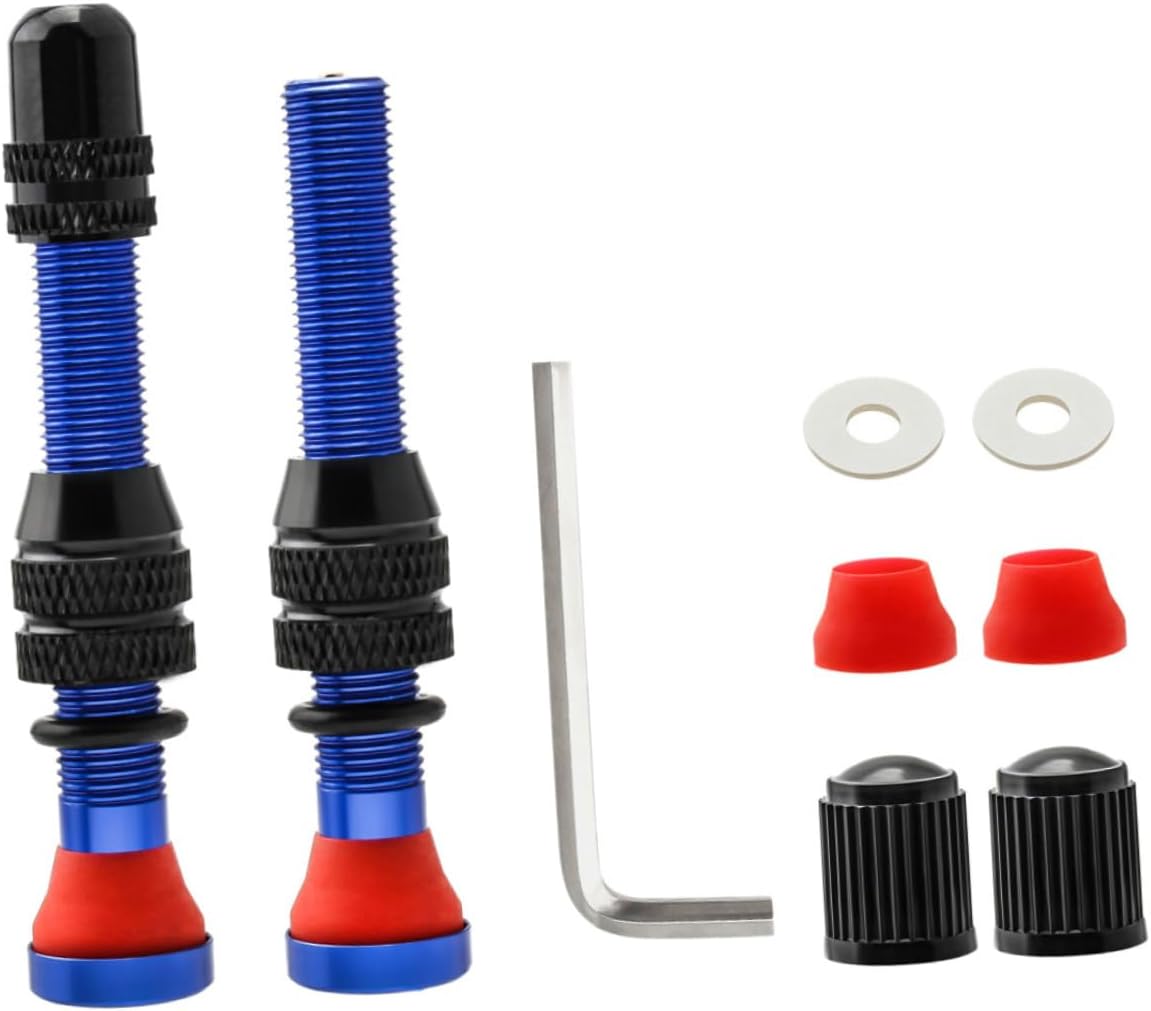 Aluminum Alloy Tire Tubeless Rim Core Valve Stem Bike Nozzle for Tubeless Stem