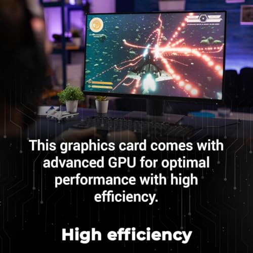 Image of ZEBR0NICS GT610 Graphics Card, 2GB DDR3 Memory, PCIe 2.0 Interface, HDMI DVI VGA Connectivity, Heatsink with Cooling Fan, Desktop GPU for Everyday Computing and Multimedia