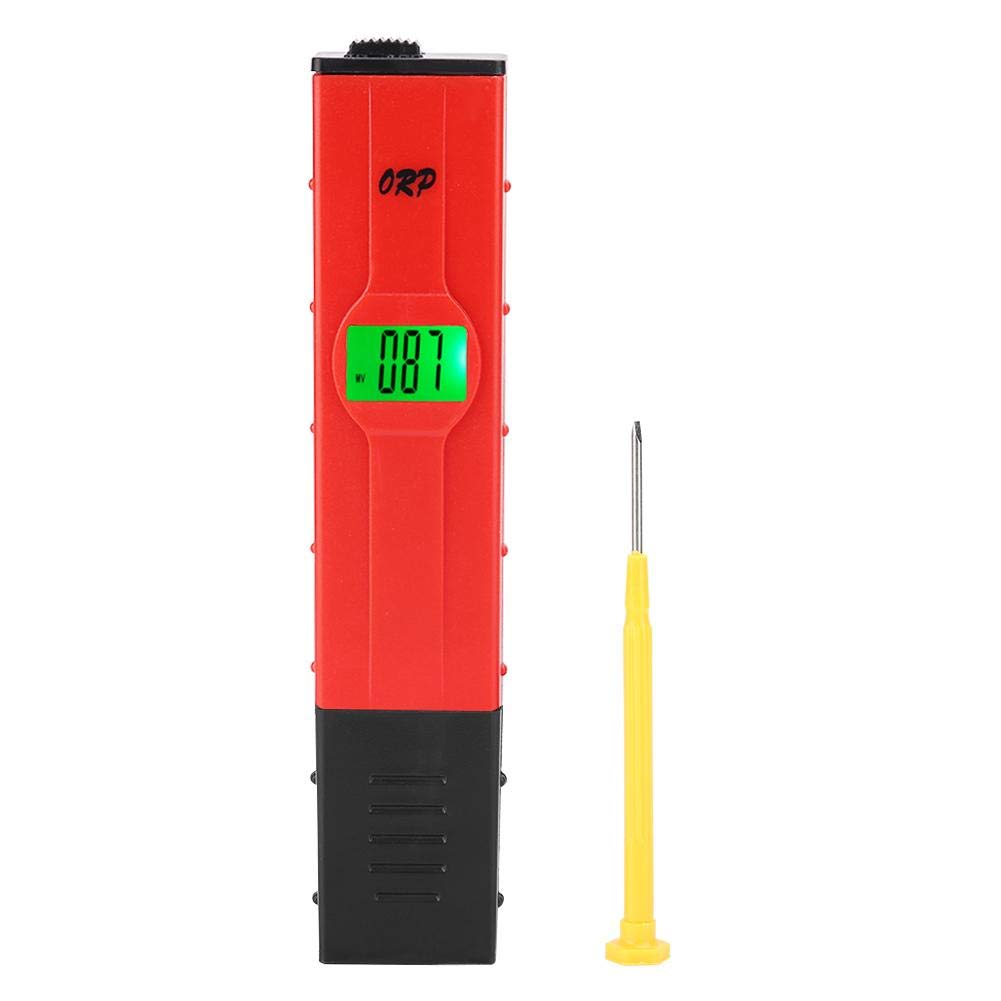 ORP2069 ORP Medidor,Portátil Probador de Calidad del Agua Medidor Redox ORP Medidor de Agua Acuario de Pluma LCD de Alta Precisión para Fuentes de Agua,Acuarios,Hidroponía,Piscinas,Spa