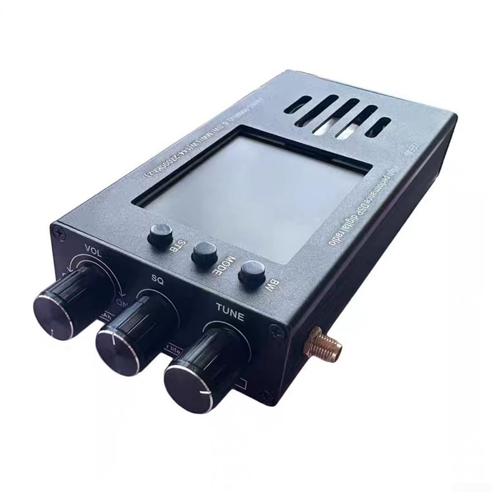 Tragbares Digitales Radio, TEF6686 FM (65–108 MHz) und SW/MW/LW (144–27000 kHz) DSP-Radioempfänger Tragbares Kurzwellenradio mit Batterie, 3,2-Zoll-LCD-Vollband-Radio, großer Lautspreche