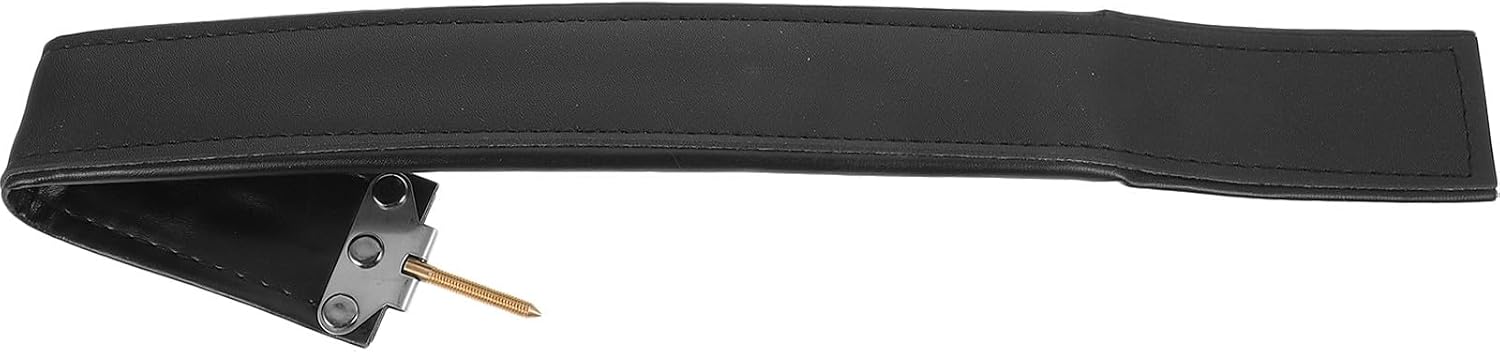 Replacement Accordion Bass Strap Adjustable PU Leather Black