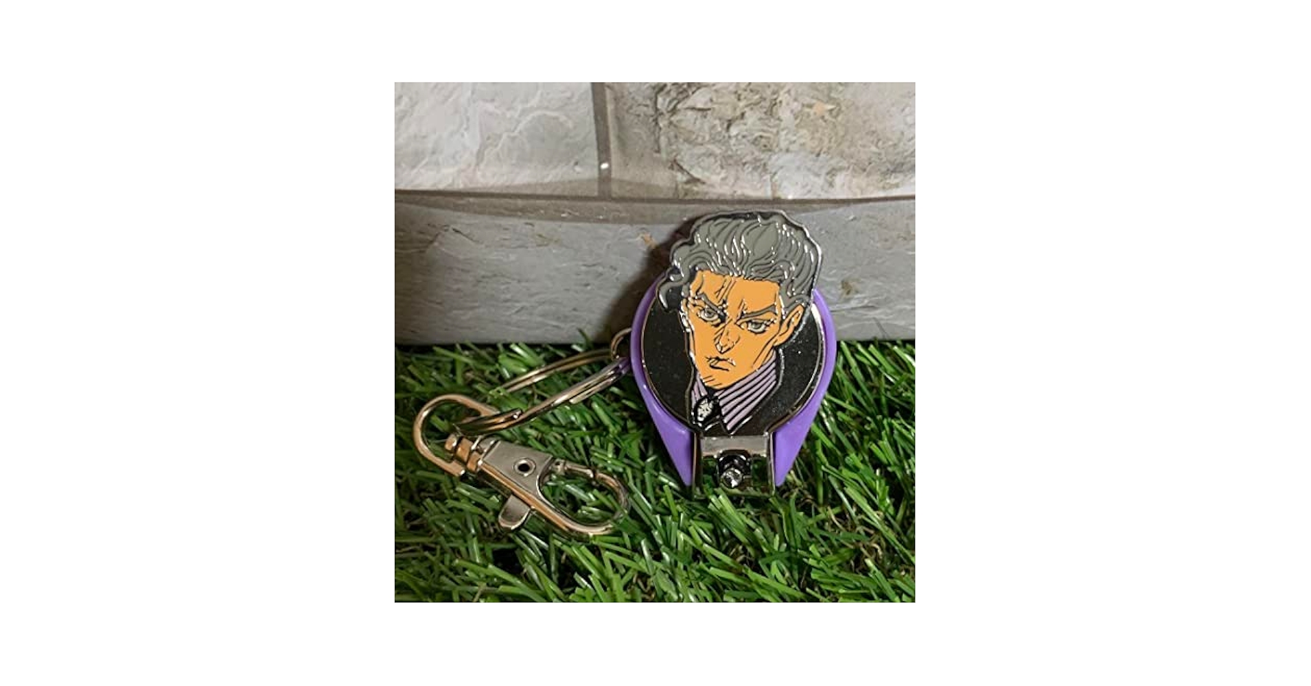 Amazon.co.jp: 品 ジョジョ 吉良 吉影 爪切り キーホルダー