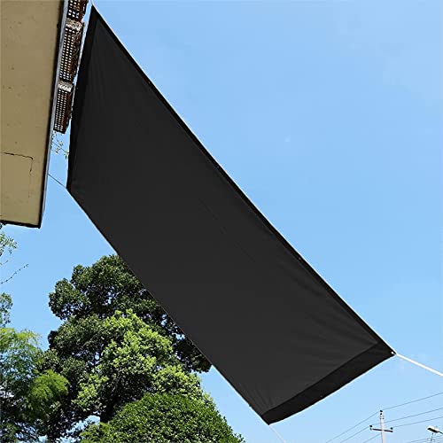 Voile d'ombrage imperméable 1.2x1.2M Protection des Rayons 95% UV Terrasse Voile dombrage carrée Cover