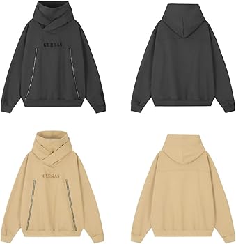 Amazon.co.jp: [TOWYYO] 原宿系 メンズ ハイネック パーカー