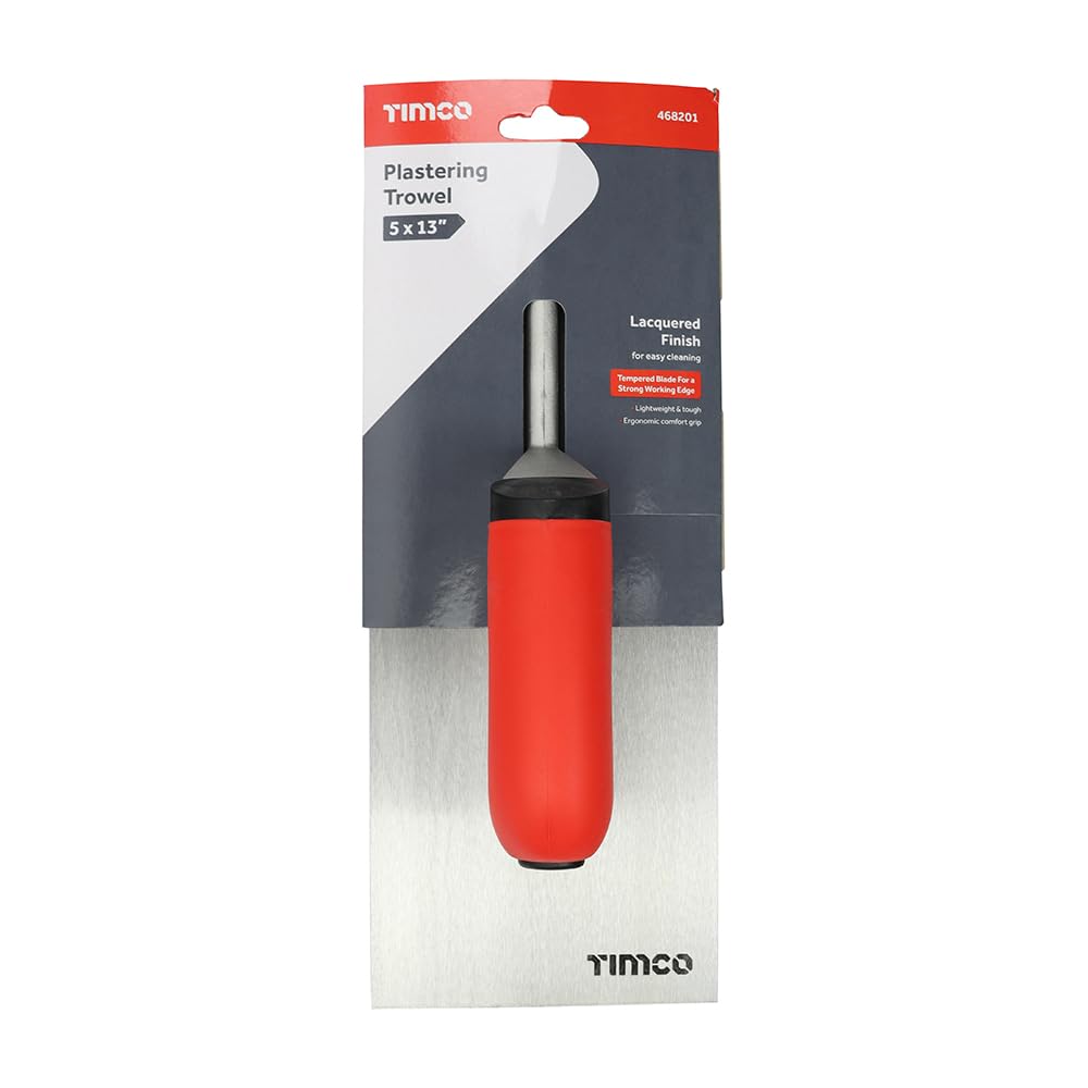 TIMCO - Plastering Trowel - Carbon Steel (Size 5 x 13" - 1 Each) - Image 2
