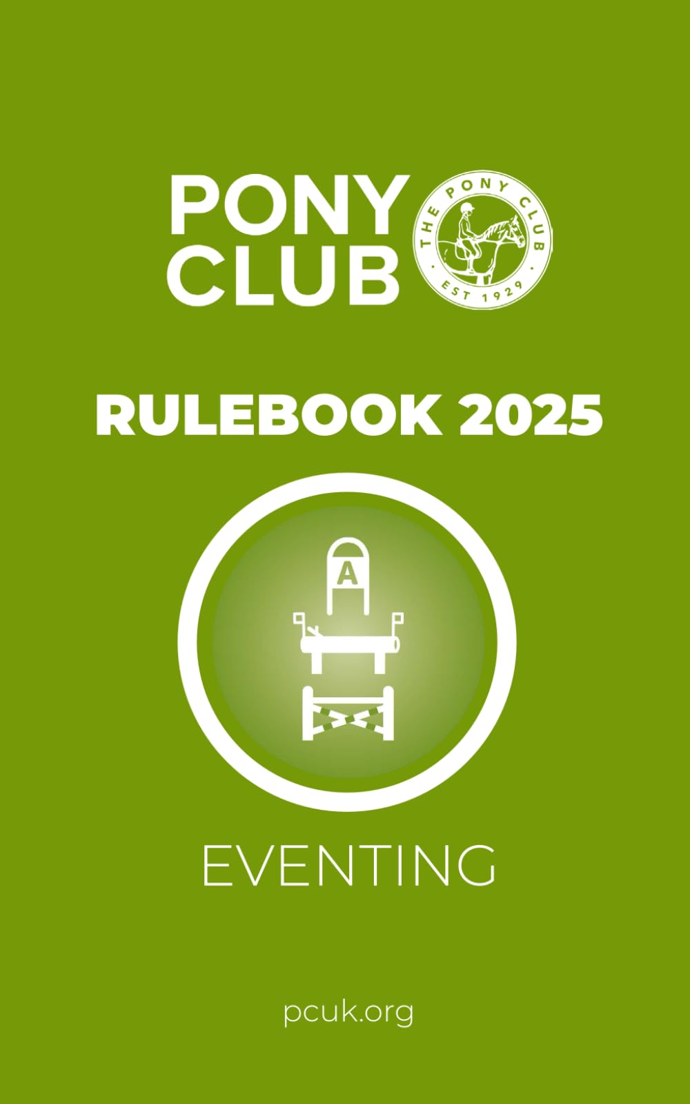The Pony Club Rulebook 2025 - Eventing
