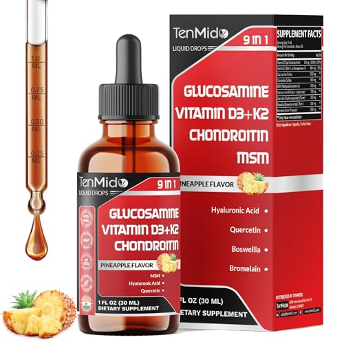 Tenmido Glucosamine Chondroitin MSM Liquid Drops