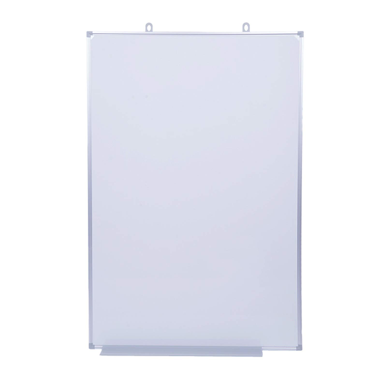 Tablica magnetyczna jednostronna tablica suchościeralna do montażu na ścianie ramka ze stopu aluminium z ruchomym haczykiem i obsadką do pióra 60X90Cm