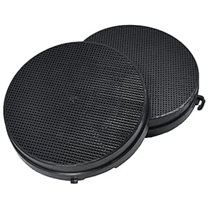 2x AllSpares Aktivkohlefilter für Falmec/Airlux