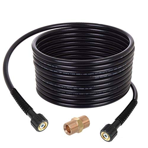 Manguera de lavado a chorro de alta presión M22 x M22, 30 m, compatible con Karcher M22 Cover
