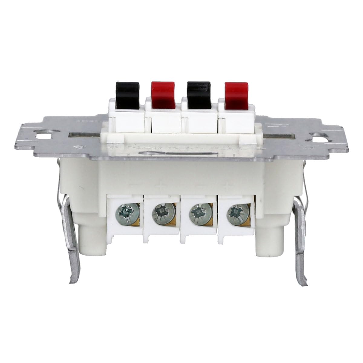 Busch-Jaeger 0248/04-101 Stereo-Lautsprecher-Anschlussdose Alpinweiß 2CKA000230A0403
