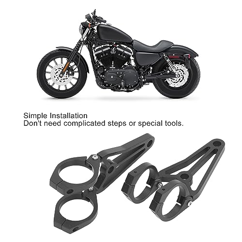 Support de phare de moto ajustable 33-41mm pour fixation lampe de fourche