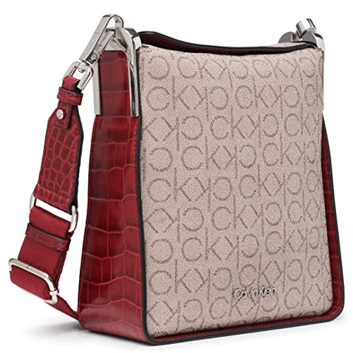Image of Calvin Klein Women's Fay North South Small Crossbody Handbag