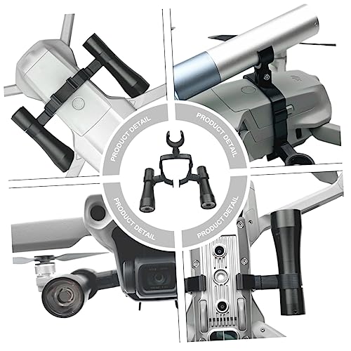 Soporte de luz nocturna para drones con ángulo ajustable para linternas de 18-27mm 5