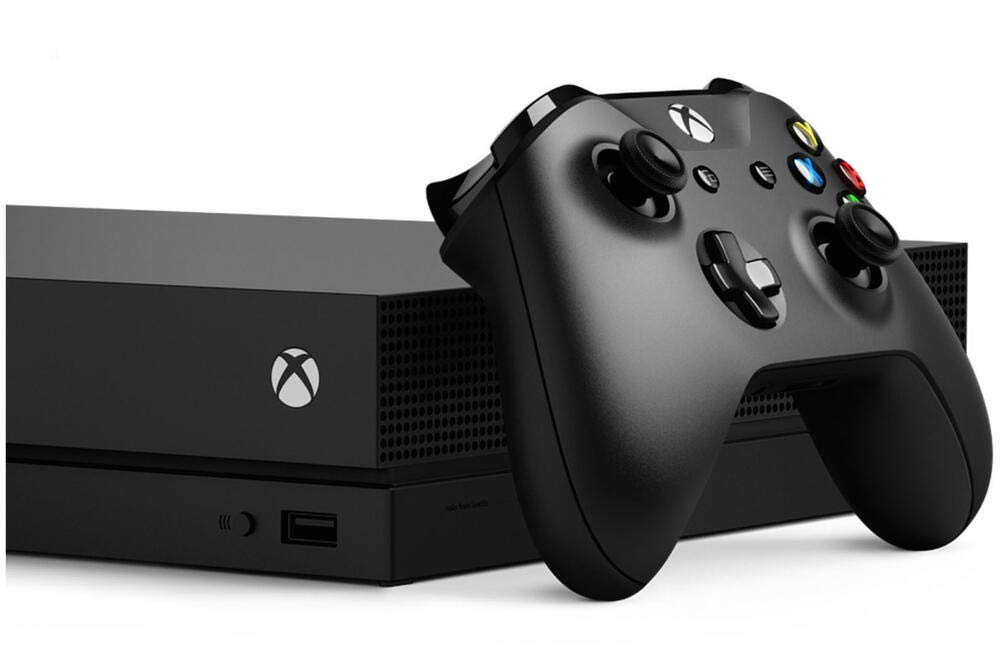 Microsoft Xbox One X, schwarz - Forza Horizon 4 und Forza Motorsport 7 Bundle