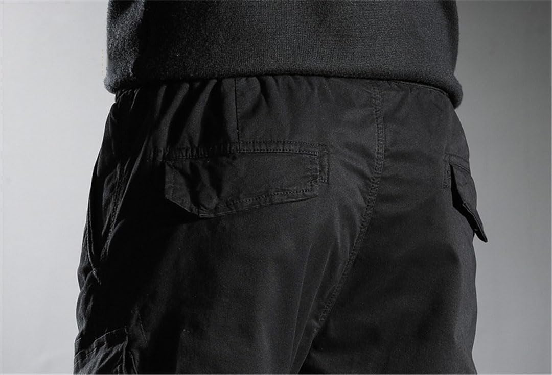 Vogrtcc Hombres Pantalones Cargo Tácticos Joggers Casual Slim Fit Pantalones