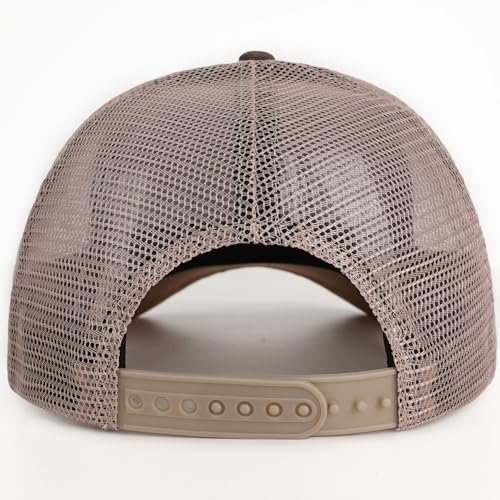 American Flag Trucker Hat - Snapback Hats for Men Women Baseball Cap - Breathable Mesh & Adjustable Fit for Casual Wear - Image 6