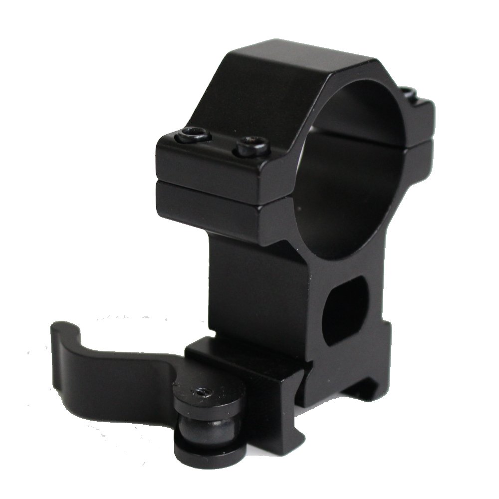 noga 1 "25.4 Alta Anello da 30 mm Adattatore da 20 mm Tubatura Picatinny QD Attacco rapido di Rilascio rapido
