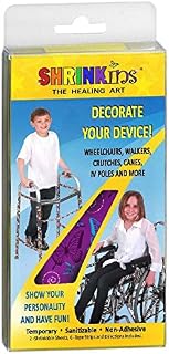 Medical Device Decorating Cover Kit~ Fun Fashionable Shrink Wrap Decorations for Walkers Wheelchairs