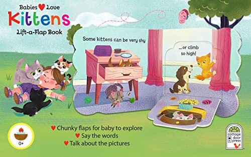 Cottage Door Press Swift, Ginger Babies Love Kittens: A Lift-A-Flap Board Book For Babies And Toddlers thumb #1