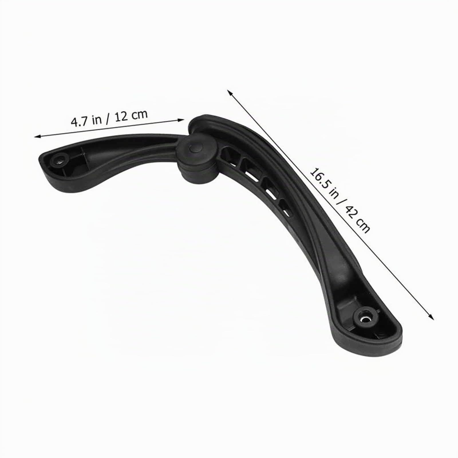 perfk Reposabrazos Universal para Silla de Oficina, 2 uds., Accesorios, reposabrazos de Repuesto, 4 Agujeros