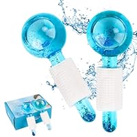 Facial Ice Globes,Eisroller Gesicht Facial Roller Massagegeräte, Kühlende Massagebälle für Gesicht für kalte Haut, straffen die Haut, reduzieren Schwellungen und Augenringe