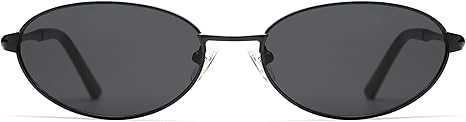 Retro Oval Sunglasses for Women Mens with Spring Hinge Sunnies AP3696