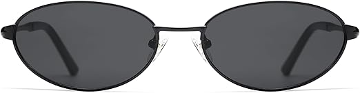 Retro Oval Sunglasses for Women Mens with Spring Hinge Sunnies AP3696