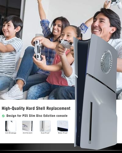Plaques pour accessoires PS5 Slim boîtier de protection aéré - 5