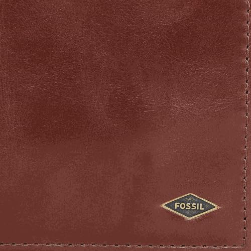 Fossil Geldbörse für Herren Ryan, Leder Bifold Dunkelbraun 11,4 cm L x 2,5 cm B x 9,5 cm H ML3736201 – Ansicht 6