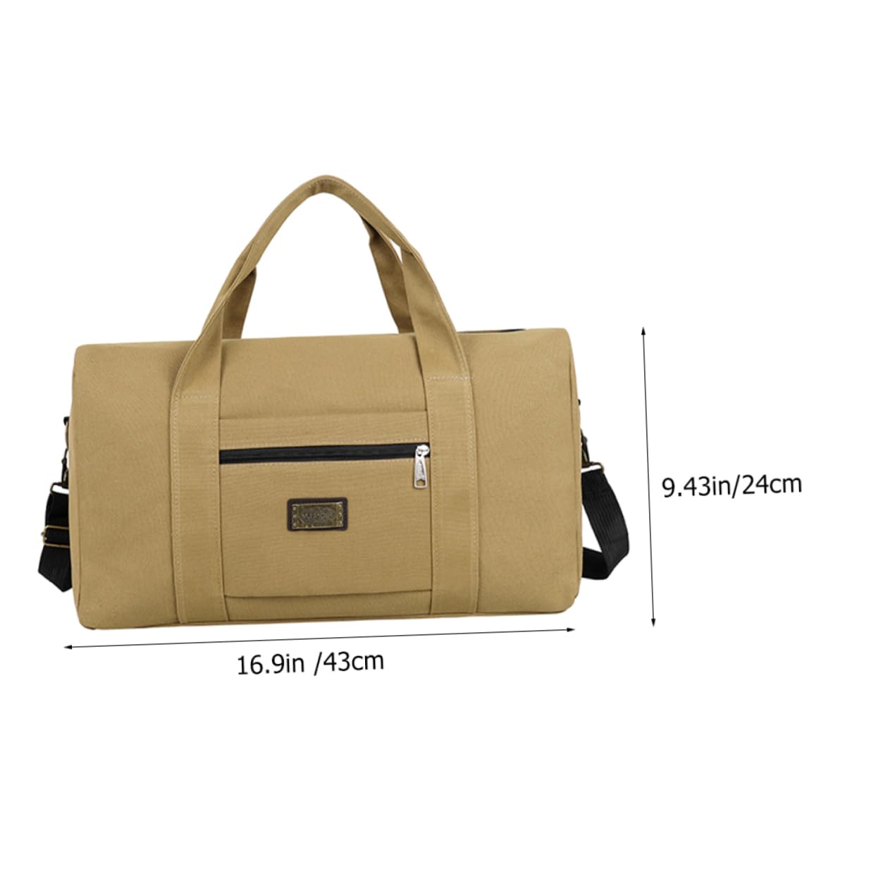 SHERCHPRY Large Capacity Portable Foldable Gym Tote Smooth Zipper Versatile Duffle for Outdoor Sports Fitness Hiking Camping and Weekend