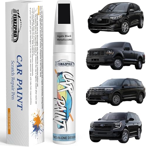 Image of UM Agate Black Metallic Touch Up Paint for Ford