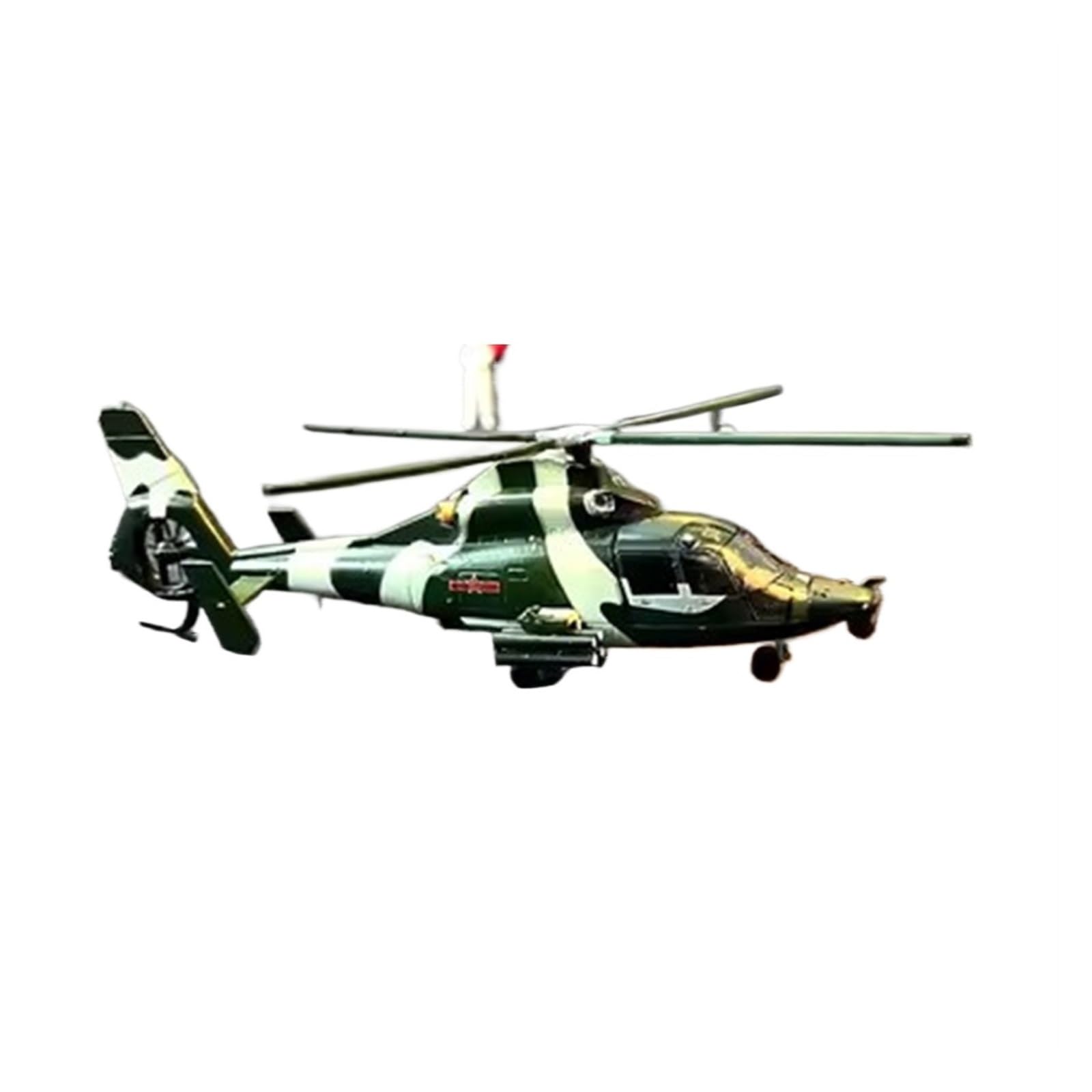 HYTTER Desk Decoration 1:100 for China Straight Nine Helicopter Gunship Model Finished 12cm Men Collection and Boys