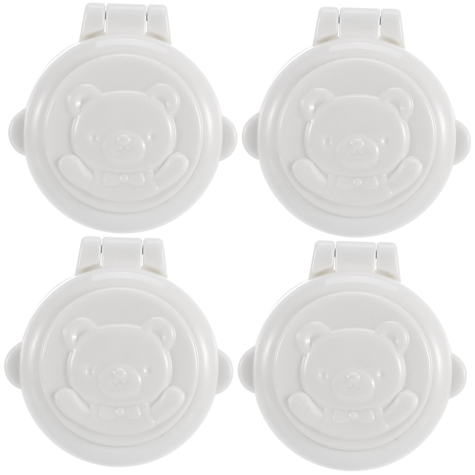 KOCKSHION Safety Protective Cover for Boys and Girls 4pcs Button Covers Child Proof Start Button Lock Abs Material Non-Slip Decorative Design