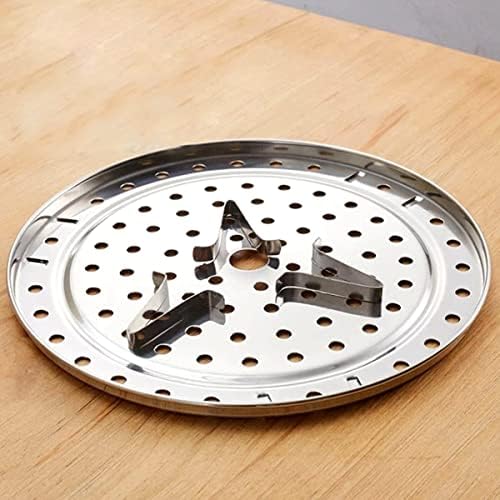 Steam Rack, 20cm and 22cm Multifunction Stainless Steel Removable Legs Steaming Stand Holder for Pot Pans