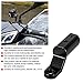 Acouto 80mm Motorcycle Mirror Extenders for Motorcycles Electric car ATVs Effective Height Increase 35mm Rearview Extension Bracket (Black)