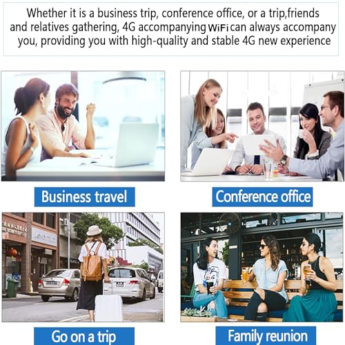 Image of 4G /5G Wi-Fi Hotspot Device Portable Data Card Dongle Compatible with Airtel 4G SIM Network 2100mAh Long Battery Life High-Speed Internet Sharing