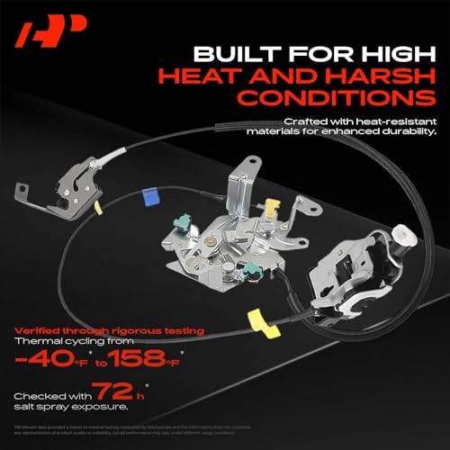Image of A-Premium Rear Left Driver Side Door Lock Actuator Compatible with Ford F-250 Super Duty /F-350 Super Duty 2008-2016